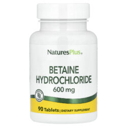 NaturePlus Cloridrato de Betaína 600 mg 90 Comprimidos