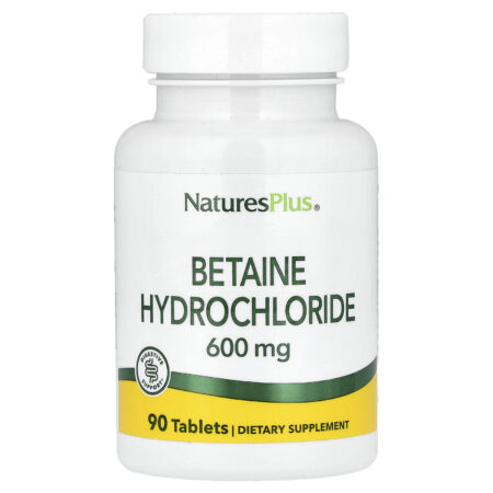 NaturePlus Cloridrato de Betaína 600 mg 90 Comprimidos — foto 1 NaturePlus Cloridrato de Betaína 600 mg 90 Comprimidos — foto 1