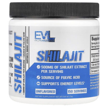 EVLution Nutrition Shilajit Sem Sabor 75 g (265 oz) — foto 1