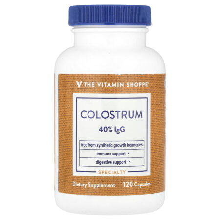 The Vitamin Shoppe Colostro 120 Cápsulas (500 mg por Cápsula) — foto 1