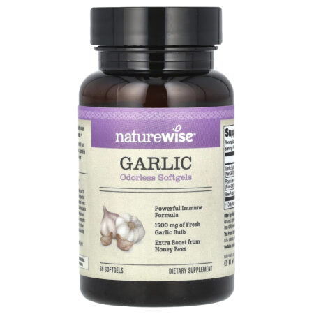 NatureWise Alho 1.500 mg 60 Cápsulas Softgel — foto 1