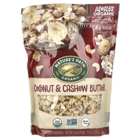 Natures Path Granola Crocante Manteiga de Caju e Coco 312 g (11 oz) — foto 1