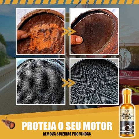 Limpador Instantâneo para Exaustores de Automóveis - Turbo Clean