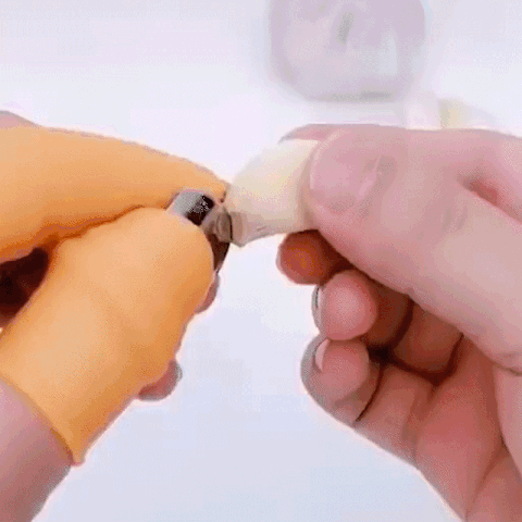 Dedo Cortador - Cortador de Dedo para Legumes, Vegetais e Verduras! - achatudostore