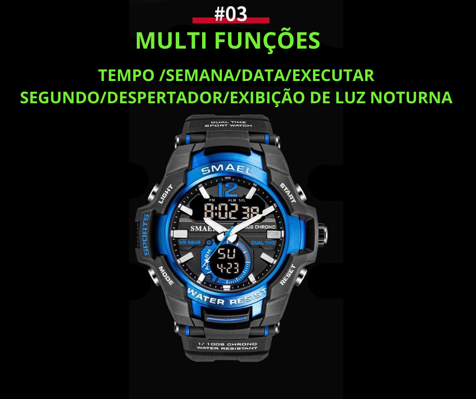 Relógio Sport Supreme Smael