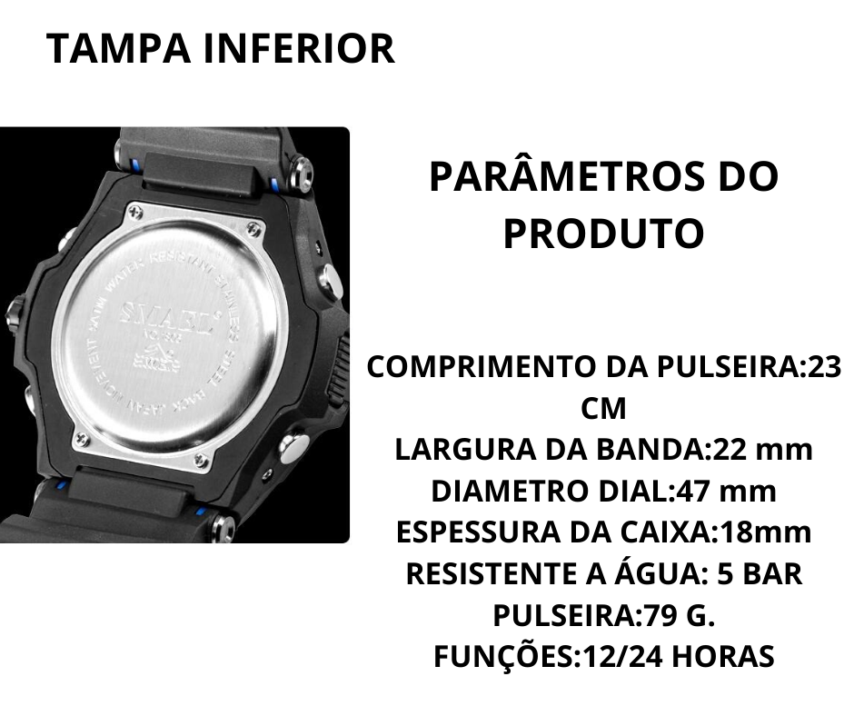 Relógio Sport Supreme Smael