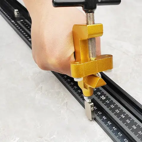 Ferramenta Riscador e Cortador Multifuncional - Telha, Vidro, Azulejo e Espelho