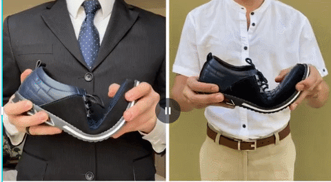 Tênis Masculino de Couro