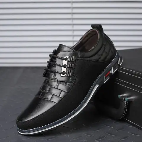 Tênis Masculino de Couro