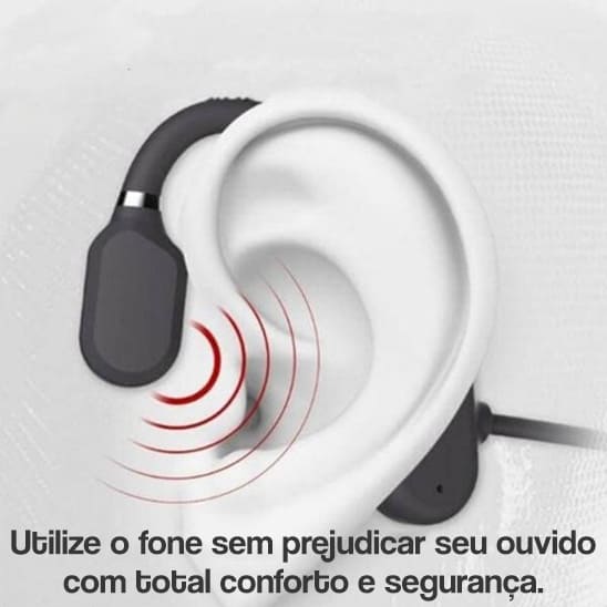 Fone de Condução Óssea, Fone de Ouvido por Confução Óssea