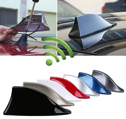 Antena Tubarão Esportiva Universal para Carro - SharkSport