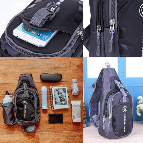 Bolsa Transversal Masculina/Feminina