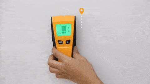 Detector de Barreiras - Scanner de Parede 3 em 1