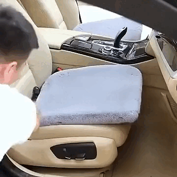 Almofada Para Carro Pelúcia Sintética