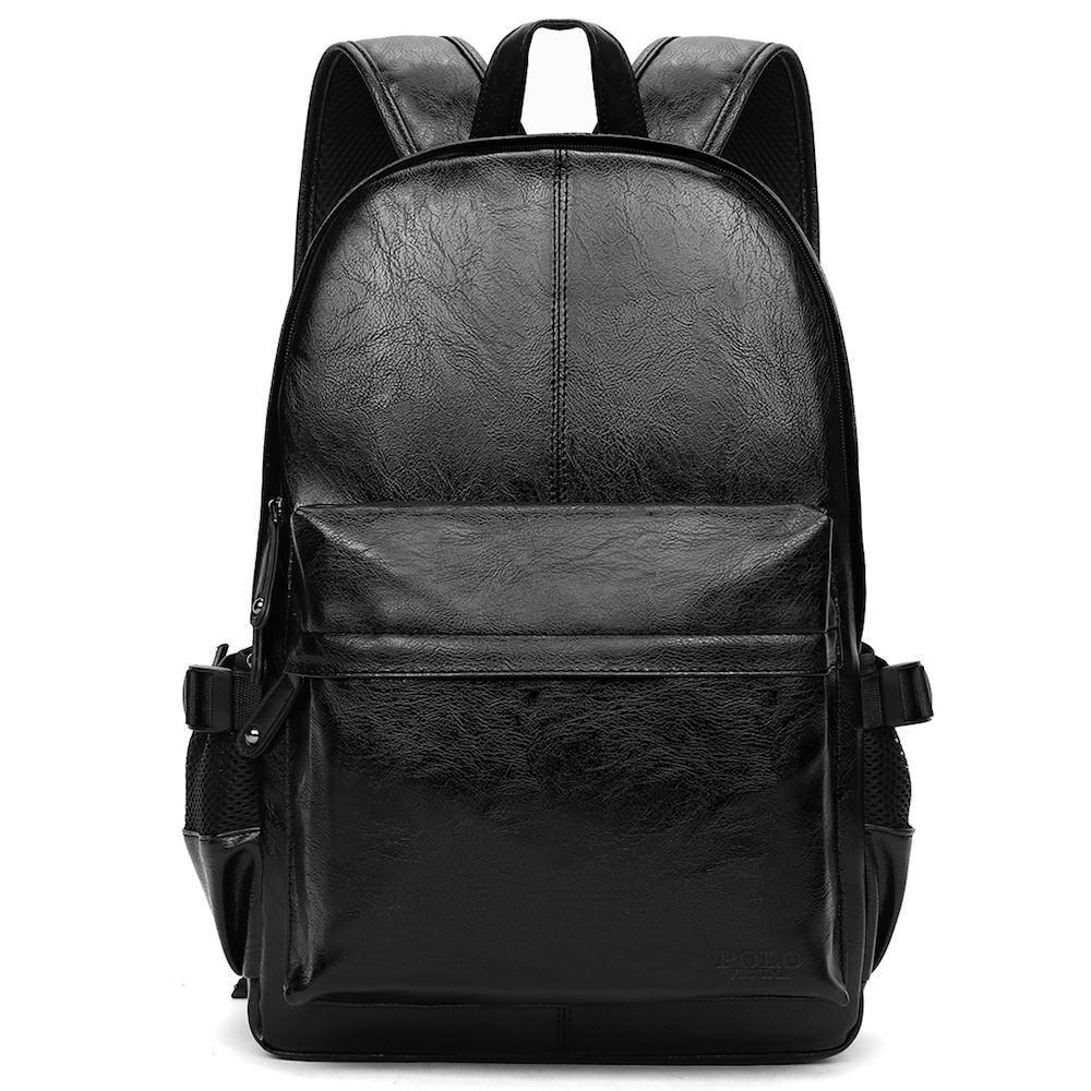 mochila de couro para notebook