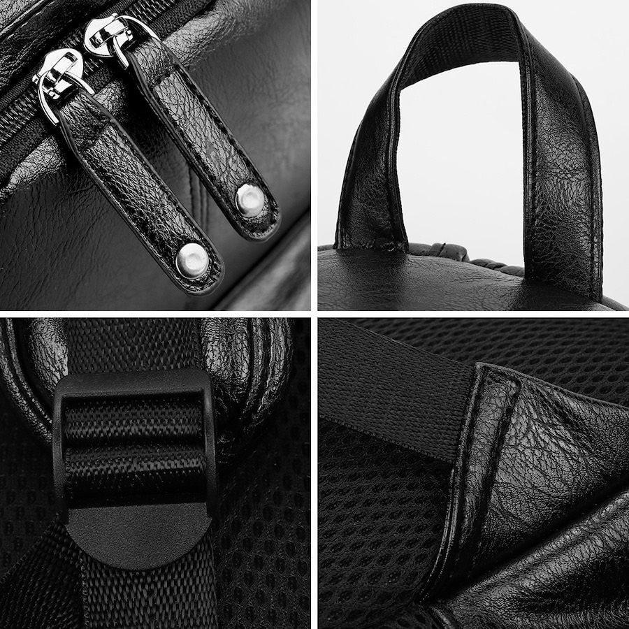 mochila de couro para notebook