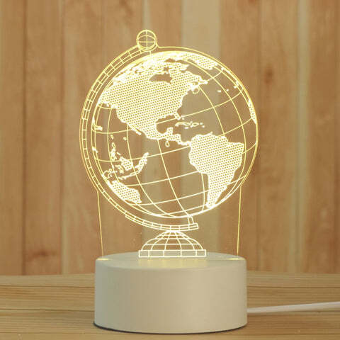 Luminária 3D - Luminárias LED Decorativas 3D - achatudostore