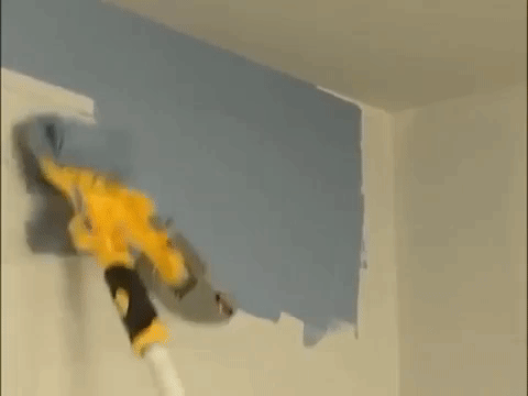 Rolo de Pintura com Cortador de Canto 3 em 1