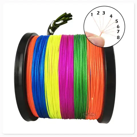 Linha de Pesca Multifilamento Jof 4 Fios