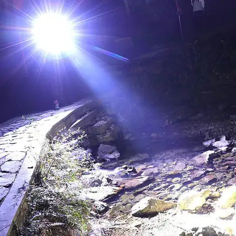 Lanterna Tática Portátil Led Recarregável USB Super Potente