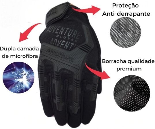 Luvas de Sobrevivência Max Life Indestrutível